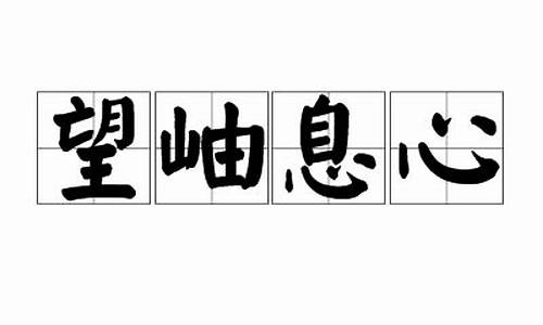 望岫息心_望岫息心典故