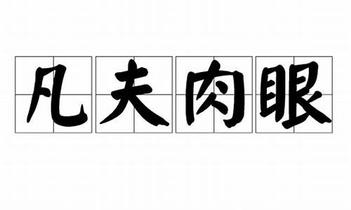 凡夫肉眼见不到佛-凡夫肉眼